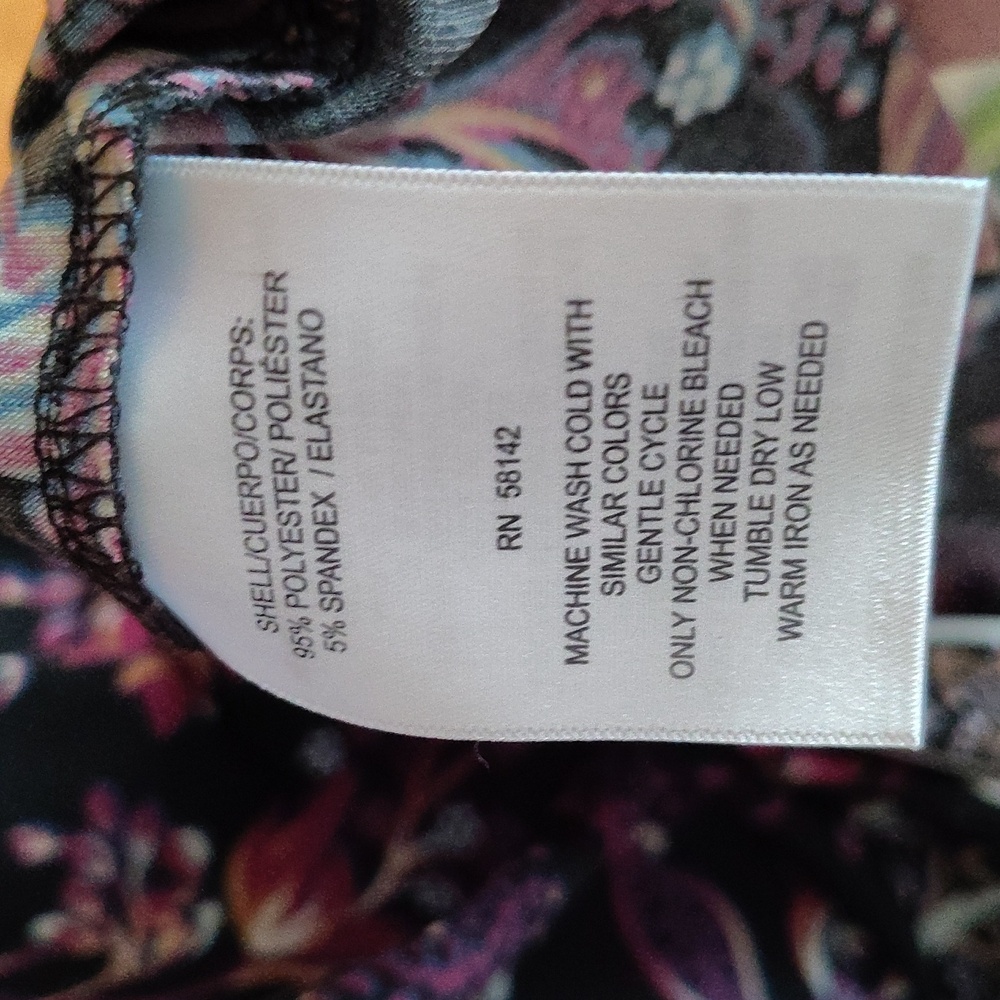 💖 Maggy London Floral Boho Shift Dress. Size 8. Like New! - Picture 9 of 14
